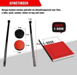 Airtag Bike Mount Compatibel Met Apple AirTag Fietsmontage Reflector Antidiefstal Tracering Zwart Montagegereedschap Fiets AppleAirtag AirTag Fiets -Fietsen Kortingswinkel 1200x1177 6