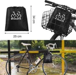 Beschermhoes + Zadelhoes + Opbergtas - 2 Fietsen - 210D - Alle Weersinvloeden - 75 X 110 X 200 Cm (B*H*L) -Fietsen Kortingswinkel 1200x1182 2