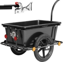 Monzana Fietskar Aanhanger - Met 90L Kunststof Kuip Koppeling – Zwart 19 Monzana Fietskar Aanhanger - Met 90L Kunststof Kuip Koppeling – Zwart -Fietsen Kortingswinkel 1200x1183 6