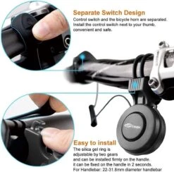 Merkloos Elektrische Fietsbel Mirage T-002 - USB Oplaadbaar - 80 ~ 90dB 22 Merkloos Elektrische Fietsbel Mirage T-002 - USB Oplaadbaar - 80 ~ 90dB -Fietsen Kortingswinkel 1200x1184 12