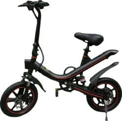 Fast Trax V1 - 14 Inch - Elektrische Fiets - E Bike - Elektrische Vouwfiets
