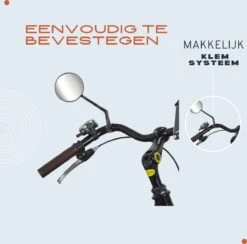 Fietsspiegel - Fietsspiegel EBike - Achteruitkijkspiegel - Flexibel - Flexibele Arm - Universele Verstelbare Fietsspiegel-Fiets Spiegel - Fietsspiegel Op Stuur - Electrische Fiets - -Fietsen Kortingswinkel 1200x1184 9