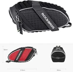 Merkloos Zadeltas Racefiets - Zadeltas Mountainbike - Mtb - Koersfiets - Fietstassen - Waterdicht - Wielrennen Tas - Zwart -Fietsen Kortingswinkel 1200x1186 2