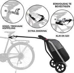 Shoppingcruiser 2 In 1 Boodschappentrolley Voor Achter De Fiets - Fietskar - Robuuste Boodschappenwagen - Allround Bagagekar 21 Shoppingcruiser 2 In 1 Boodschappentrolley Voor Achter De Fiets - Fietskar - Robuuste Boodschappenwagen - Allround Bagagekar -Fietsen Kortingswinkel 1200x1188 6