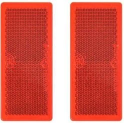 PROPLUS Pro Plus Reflector Zelfklevend - 82 X 36 Mm - Rood - 2 Stuks -Fietsen Kortingswinkel 1200x1188 8