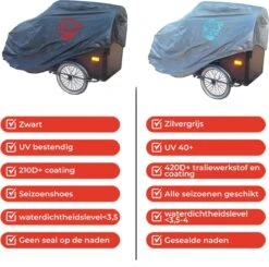 CUHOC Topkwaliteit Diamond Bakfietshoes Voor Bakfiets (met Huif) -Fietsen Kortingswinkel 1200x1192 3