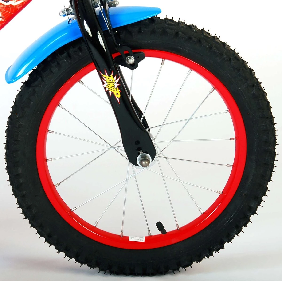 Marvel Spider-Man Kinderfiets - Jongens - 16 Inch - Blauw/Rood 7 Marvel Spider-Man Kinderfiets - Jongens - 16 Inch - Blauw/Rood - Afbeelding 7
