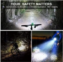 Merkloos LED Fietsverlichting USB Oplaadbaar - 4 Modes - Waterbestendig - Fietslicht - Fietslampjes -Fietsen Kortingswinkel 1200x1195 2