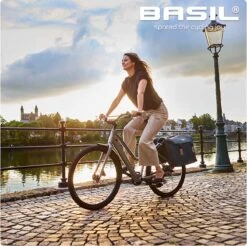 Basil Elegance Dubbele Fietstas - 40-49 Liter - Estate Blauw -Fietsen Kortingswinkel 1200x1197 10