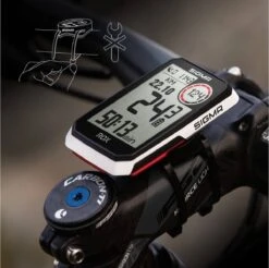 SIGMA SPORT GPS Fietscomputer Sigma ROX 4.0 GPS Met Standaard Stuurhouder - Wit -Fietsen Kortingswinkel 1200x1197