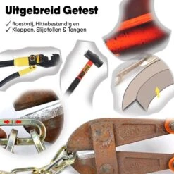 LLOCX Kettingslot Van 1 Meter + 2 Sleutels - 5mm Roestvrij Staal - 900gr. Aluminium - Krasvrij En Scheurvrij - Blauwe Sleeve - Sluiting Met Anti-Stofklep 9 LLOCX Kettingslot Van 1 Meter + 2 Sleutels - 5mm Roestvrij Staal - 900gr. Aluminium - Krasvrij En Scheurvrij - Blauwe Sleeve - Sluiting Met Anti-Stofklep -Fietsen Kortingswinkel 1200x1199 5