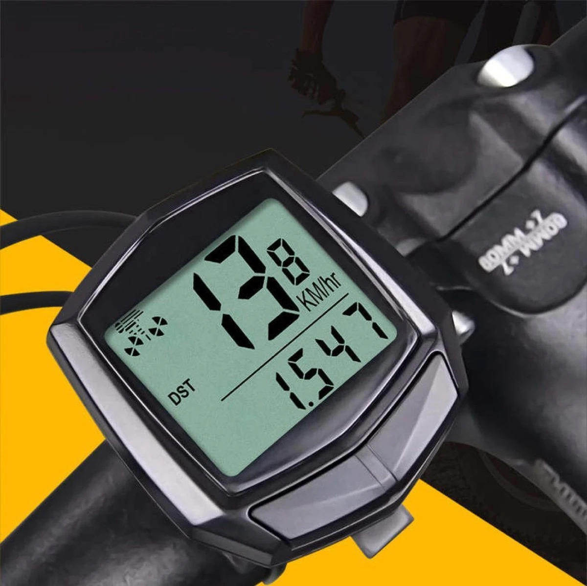 Pleasant Life Kilometerteller Fiets - Waterdicht - Digitale LCD - Bedraad - Fiets Accesoires - Mountainbike - Wielrennen - 1 Pleasant Life Kilometerteller Fiets - Waterdicht - Digitale LCD - Bedraad - Fiets Accesoires - Mountainbike - Wielrennen -