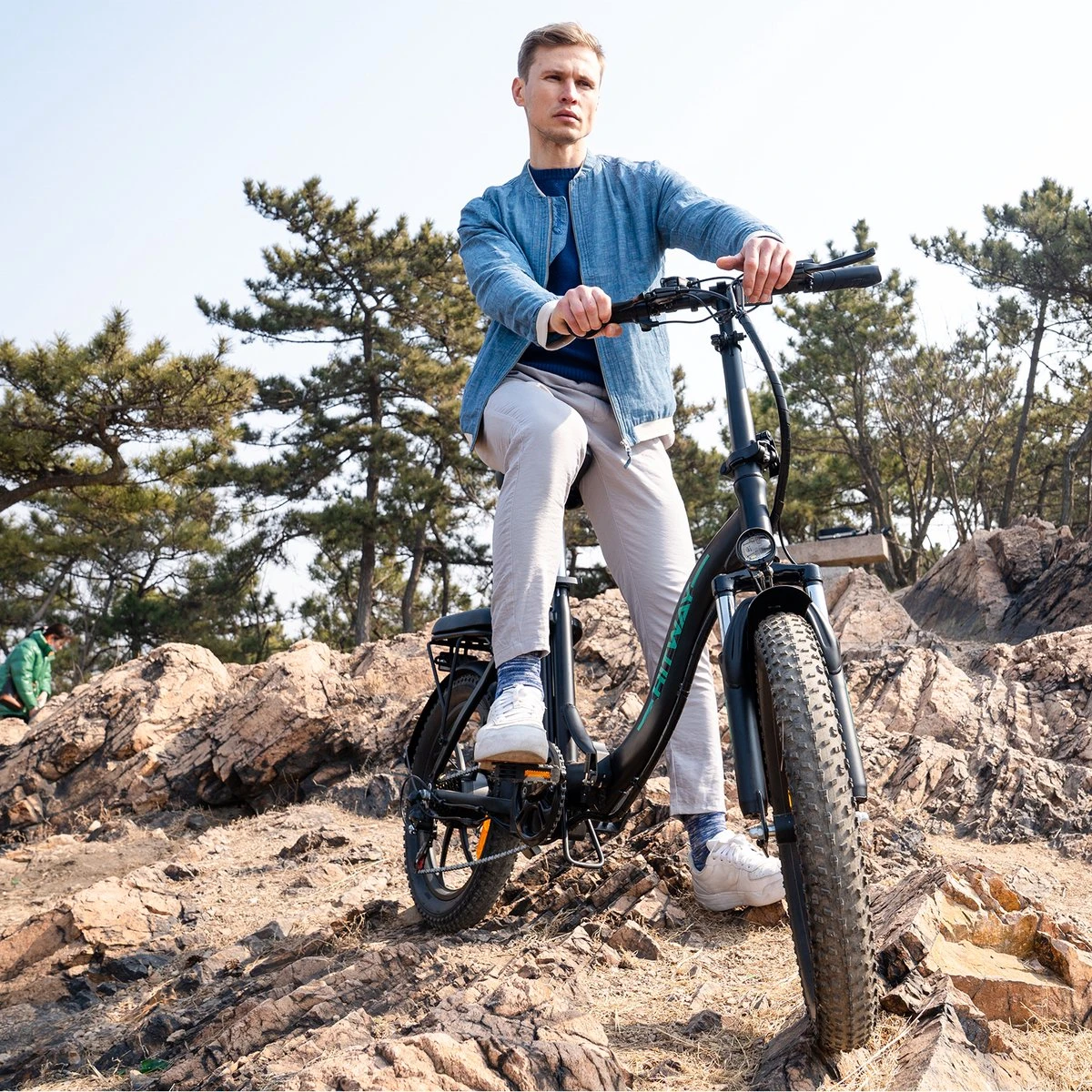 HITWAY Elektrische Fiets - E-Bike - 11,2Ah - 250 W - 20 Inch Fatbike 8 HITWAY Elektrische Fiets - E-Bike - 11,2Ah - 250 W - 20 Inch Fatbike - Afbeelding 8