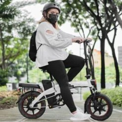 F-Wheel DYU A5 - Elektrische Vouwfiets - E Bike - 14 Inch - 7.5 Ah - 25km/u - Zwart -Fietsen Kortingswinkel 1200x1200 1031