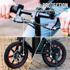 Merkloos Windgoo B20 V3- APP IOS Android - Elektrische Vouwfiets - E Bike - 7.8Ah Batterij - 250W - 14 Inch - 25 KM/H - Zwart -Fietsen Kortingswinkel 1200x1200 1061