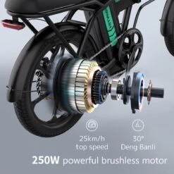Hitway BK5 - Elektrische Fiets - E-Bike Opvouwbaar - 8,4Ah Accu- 2023 Model -Fietsen Kortingswinkel 1200x1200 1066
