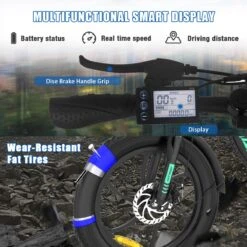 HITWAY Elektrische Fiets - E-Bike - 20 Inch- Fatbike - 250 W- Shimano 7 Versnellingen -Fietsen Kortingswinkel 1200x1200 1102