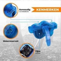 Merkloos Fietsketting Reiniger - Ketting Schoonmaken - Kettingborstel - Fiets Schoonmaak Set - Ontvetter Fiets - Kettingreiniger - Fietsketting Smeermiddel - Fiets Accessoires - Fietsgereedschap - Cadeau Voor Man -Vrouwen- Sinterklaas Cadeautjes -Fietsen Kortingswinkel 1200x1200 122