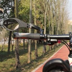 Merkloos Fietsspiegel Ebike Universeel - Zwart - Linker Spiegel - Verstelbaar - Universele Fietsspiegel - Fietsspiegel Op Stuur - Links - Fietsspiegel Achteruitkijk Spiegel - Fietsspiegels Electrische Fiets -Fietsen Kortingswinkel 1200x1200 1258