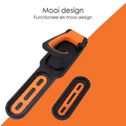 Fiets Ophangbeugel - Zwart / Oranje - Cycling WallMount - Muurhouder Fiets - Muurbeugel Wandhouder Wandbeugel - Muurbevestiging Ophangsysteem - Muur Houder Fietsbeugel Fietshaak -Fietsen Kortingswinkel 1200x1200 137