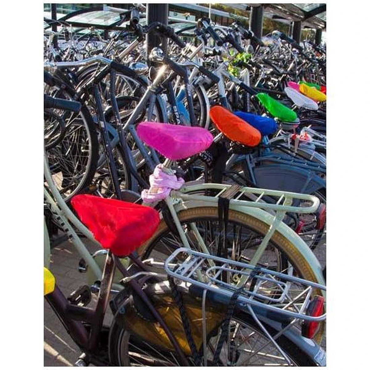 Merkloos Blauwe Zadelhoes Waterdicht - Voordelige Zadelhoezen Voor De Fiets 2 Merkloos Blauwe Zadelhoes Waterdicht - Voordelige Zadelhoezen Voor De Fiets - Afbeelding 2