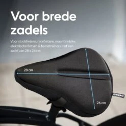 Dyken Zadelhoes Fiets Gel - Zadeldek - Universele Fietszadelhoes - Brede Zadels - Zwart 14 Dyken Zadelhoes Fiets Gel - Zadeldek - Universele Fietszadelhoes - Brede Zadels - Zwart -Fietsen Kortingswinkel 1200x1200 1400