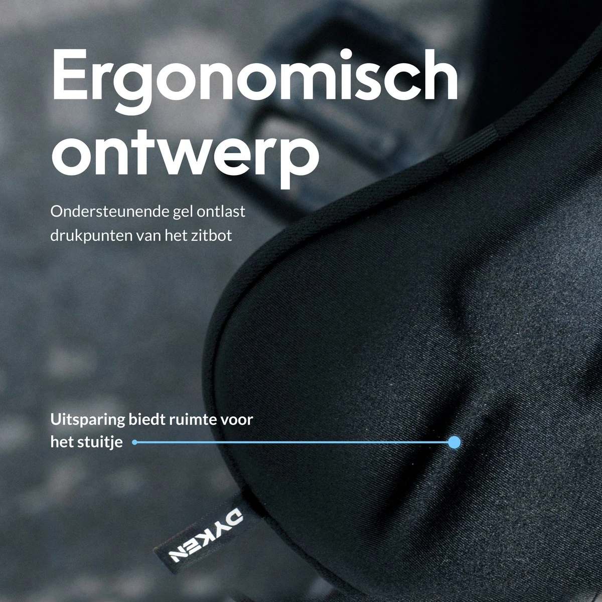 Dyken Zadelhoes Fiets Gel - Zadeldek - Universele Fietszadelhoes - Brede Zadels - Zwart 7 Dyken Zadelhoes Fiets Gel - Zadeldek - Universele Fietszadelhoes - Brede Zadels - Zwart - Afbeelding 7