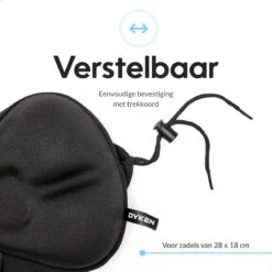 Dyken Zadelhoes Fiets Gel - Zadeldek - Universele Fietszadelhoes - Smalle Zadels - Zwart 16 Dyken Zadelhoes Fiets Gel - Zadeldek - Universele Fietszadelhoes - Smalle Zadels - Zwart -Fietsen Kortingswinkel 1200x1200 1418
