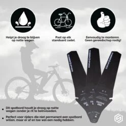 Jobber Sports - Ass Saver - Achterspatbord - Spatbord - Mountainbike -Fietsen Kortingswinkel 1200x1200 1455