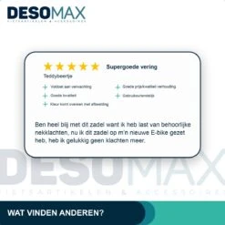 Deso All In One Fietszadel - Comfortabel Gel Zadel - Unisex - Zadelvering – Ergonomisch Design - Zwart -Fietsen Kortingswinkel 1200x1200 1494