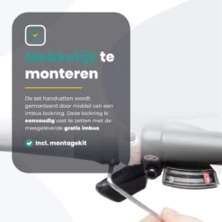 Voltano Ergonomisch Gevormde Fiets Handvatten - Handvat Eenvoudig En Stevig Vastzetten Met Imbus - Inclusief Bevestigingsmateriaal - Anti Plak Coating - Verhoogde Grip Fietshandvatten -Fietsen Kortingswinkel 1200x1200 1547