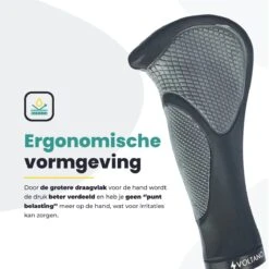 Voltano Ergonomisch Gevormde Fiets Handvatten - Handvat Eenvoudig En Stevig Vastzetten Met Imbus - Inclusief Bevestigingsmateriaal - Anti Plak Coating - Verhoogde Grip Fietshandvatten -Fietsen Kortingswinkel 1200x1200 1551