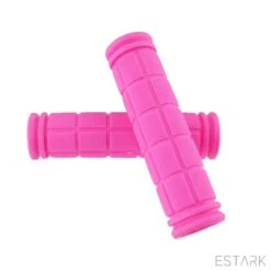 Merkloos ESTARK® - Fietshandvatten - Handvatten - Universeel - Fiets – Mountainbike – Professioneel - Grips - Extra Grip – Fietshandvaten -Handvaten - Handig Te Monteren - Anti-slip – Fietsen – Stuur – Bikegrips – Stevig - Rubber Roze - (R-roze) -Fietsen Kortingswinkel 1200x1200 1554