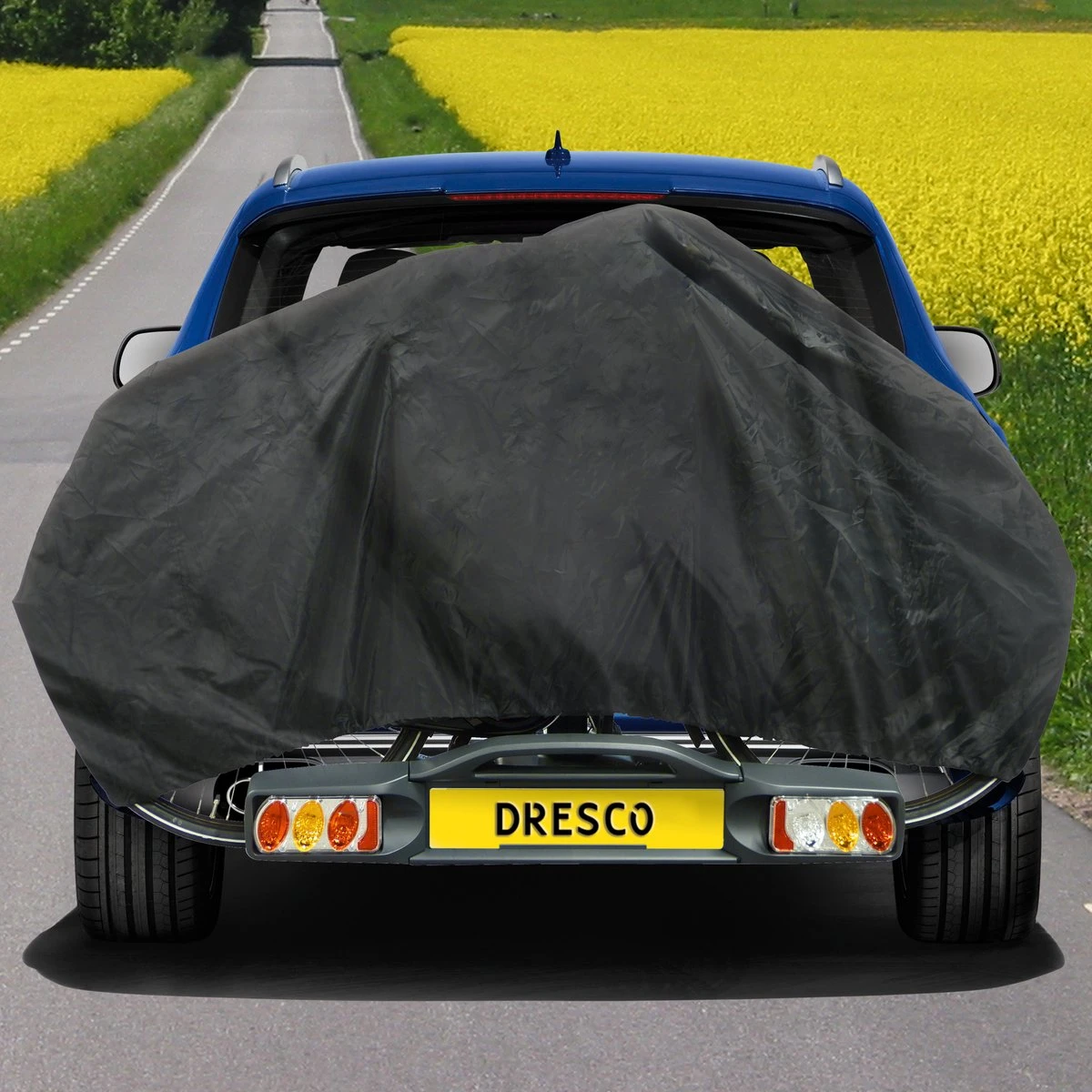 Dresco Fietshoes Voor 1 Fiets | Waterdicht | 200x72x98cm | Voor Fietsendrager En Stalling 2 Dresco Fietshoes Voor 1 Fiets | Waterdicht | 200x72x98cm | Voor Fietsendrager En Stalling - Afbeelding 2