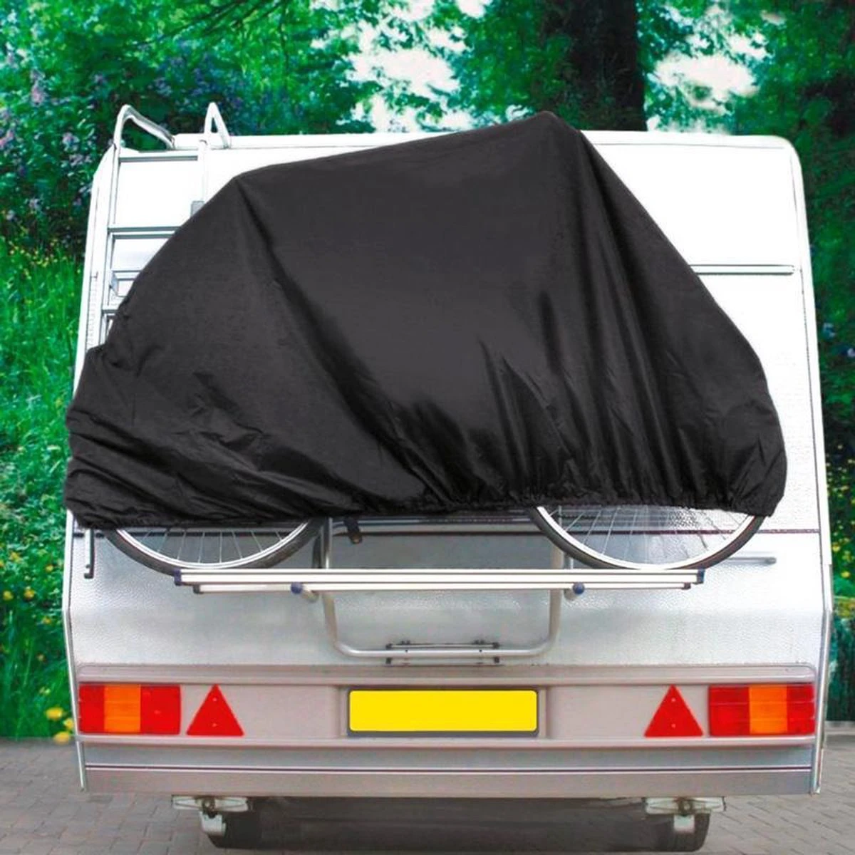 Dresco Fietshoes Voor 1 Fiets | Waterdicht | 200x72x98cm | Voor Fietsendrager En Stalling 3 Dresco Fietshoes Voor 1 Fiets | Waterdicht | 200x72x98cm | Voor Fietsendrager En Stalling - Afbeelding 3