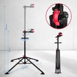 LifeGoods Fiets Montagestandaard - Fietsreparatie Racefiets / MTB - Incl. Stuurhouder - Zwart/Rood 13 LifeGoods Fiets Montagestandaard - Fietsreparatie Racefiets / MTB - Incl. Stuurhouder - Zwart/Rood -Fietsen Kortingswinkel 1200x1200 179