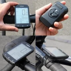 Cycplus Fietscomputer Draadloos - Bluetooth 4.0 Fietscomputer - Nauwkeurige GPS - Inclusief Stuurhouder - Ondersteund Strava App - Waterdicht - 2.9inch Scherm Met Achtergrondverlichting - Kilometerteller - Fietsnavigatie -Fietsen Kortingswinkel 1200x1200 2