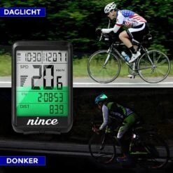 Nince Draadloze Fietscomputer Van Hoge Kwaliteit 2022 Model - Fiets Computer Draadloos Waterdicht -Fietsen Kortingswinkel 1200x1200 20
