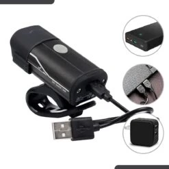 Lovnix - Oplaadbare Fietslamp LED Verlichting Set - USB Oplaadbaar - Fietslicht Met LED Lamp - Voor- En- Achter Licht - Regenbestendig - Geschikt Voor Mountainbike Fietsen Wandelen Speleologie -Fietsen Kortingswinkel 1200x1200 219