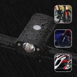 Lovnix - Oplaadbare Fietslamp LED Verlichting Set - USB Oplaadbaar - Fietslicht Met LED Lamp - Voor- En- Achter Licht - Regenbestendig - Geschikt Voor Mountainbike Fietsen Wandelen Speleologie -Fietsen Kortingswinkel 1200x1200 224