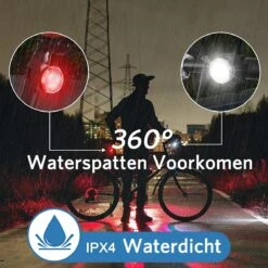 Fietsverlichting USB Oplaadbaar - Waterdicht Fietslamp - LED Fietslampjes - Voorlicht En Achterlicht - Voor Fiets 13 Fietsverlichting USB Oplaadbaar - Waterdicht Fietslamp - LED Fietslampjes - Voorlicht En Achterlicht - Voor Fiets -Fietsen Kortingswinkel 1200x1200 227