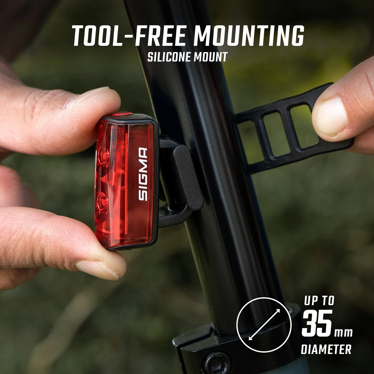 Sigma BUSTER RL 80 Flash USB Fiets Achterlicht - 80 Lumen - Oplaadbaar 13 Sigma BUSTER RL 80 Flash USB Fiets Achterlicht - 80 Lumen - Oplaadbaar - Afbeelding 13