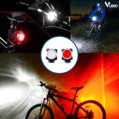 VUBIO LED Fietsverlichting USB Oplaadbaar - Waterdichte Fietslampjes -Fietsen Kortingswinkel 1200x1200 279