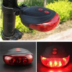 Fiets Achterlicht - LED Licht Met Laser - Fiets Lamp - Waterdicht - Racefiets Verlichting - Inclusief Batterijen - Rheme -Fietsen Kortingswinkel 1200x1200 287