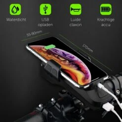4-in-1 Fietslamp Voorlicht Mét Telefoonhouder - USB Oplaadbaar - Met Powerbank én Toeter - Racefiets Verlichting - Fietslicht Voorlicht Usb Oplaadbaar - Fietsverlichting Set - Licht Voor Fiets - Bike Light 15 4-in-1 Fietslamp Voorlicht Mét Telefoonhouder - USB Oplaadbaar - Met Powerbank én Toeter - Racefiets Verlichting - Fietslicht Voorlicht Usb Oplaadbaar - Fietsverlichting Set - Licht Voor Fiets - Bike Light -Fietsen Kortingswinkel 1200x1200 312