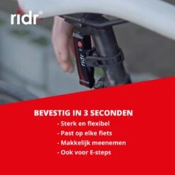 RIDR Achterlicht Fiets - USB Oplaadbaar LED - Fietsverlichting Met Laser - Waterdicht -Fietsen Kortingswinkel 1200x1200 315