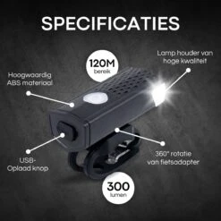 Rebela | Fietsverlichting Usb Oplaadbaar | Voorlicht En Achterlicht | Fietslamp LED | Fietsverlichting Set | Mountainbike -Fietsen Kortingswinkel 1200x1200 335
