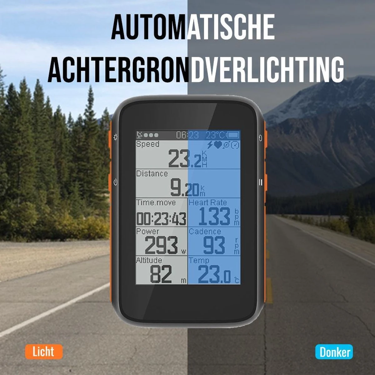 LHP BC200 Fietscomputer Draadloos 3-in-1 Bundel - Hartslagmeter Borstband - Cadanssensor - Kilometerteller GPS - 80+ Functies - 2.4 Inch LCD Scherm - Bluetooth & ANT+ 10 LHP BC200 Fietscomputer Draadloos 3-in-1 Bundel - Hartslagmeter Borstband - Cadanssensor - Kilometerteller GPS - 80+ Functies - 2.4 Inch LCD Scherm - Bluetooth & ANT+ - Afbeelding 10
