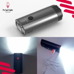 1200 Lumen & 100 Lumen Pro Sport Lights Fietsverlichtingsset - LED Fietslampen USB Oplaadbaar -Fietsen Kortingswinkel 1200x1200 353