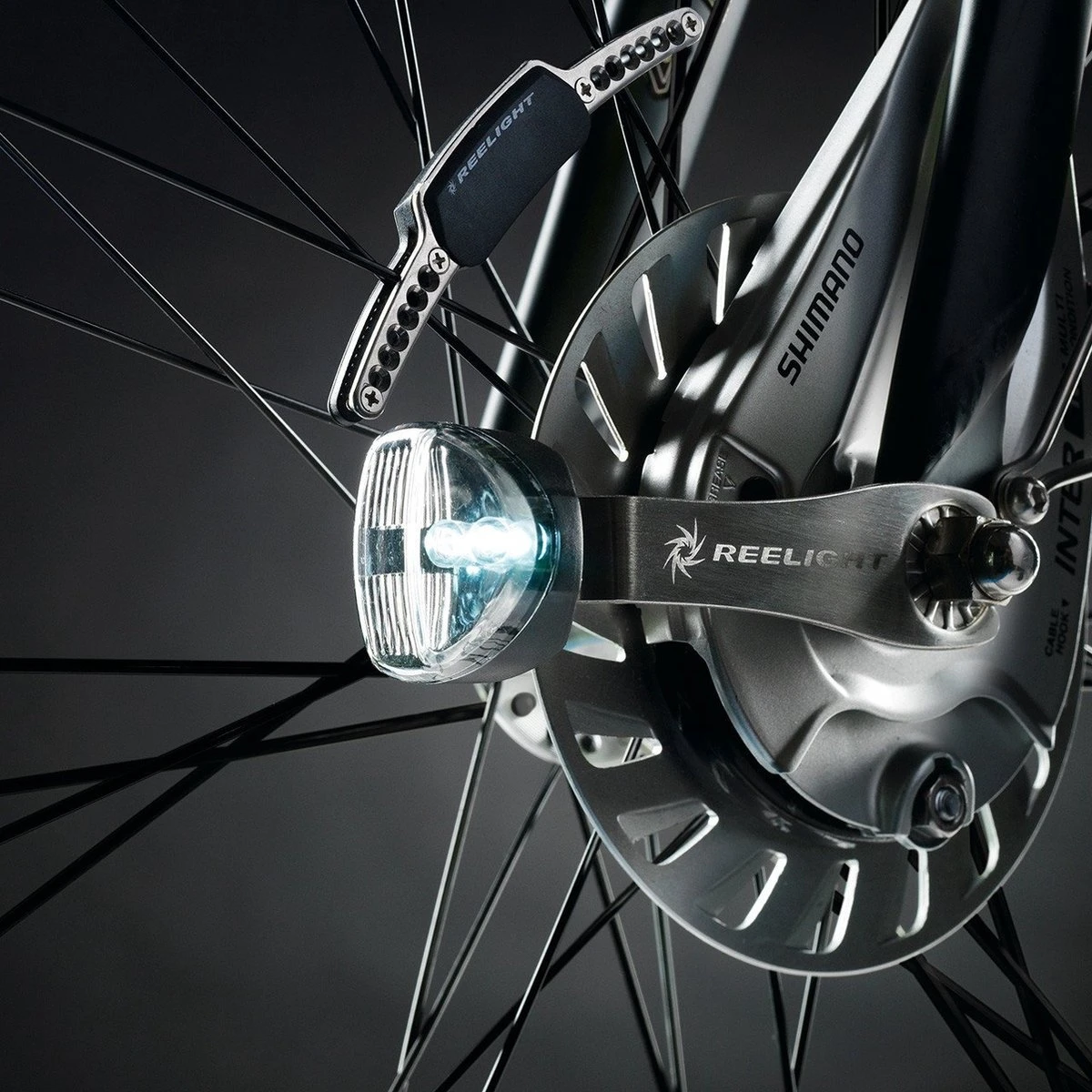 Reelight Verlichtingsset Sl150 Steady Light Dynamo Zwart 2 Reelight Verlichtingsset Sl150 Steady Light Dynamo Zwart - Afbeelding 2